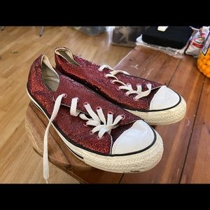 Used Sequin Converse